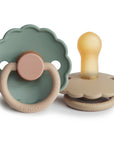 FRIGG Daisy Natural Rubber Pacifier 2-Pack