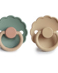 FRIGG Daisy Silicone Pacifier 2-Pack