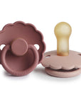 FRIGG Daisy Natural Rubber Pacifier 2-Pack