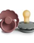 FRIGG Daisy Natural Rubber Pacifier 2-Pack