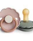 FRIGG Daisy Natural Rubber Pacifier 2-Pack