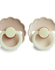 FRIGG Daisy Night Natural Rubber Pacifier 2-Pack