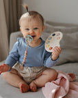 FRIGG Daisy Natural Rubber Pacifier 2-Pack