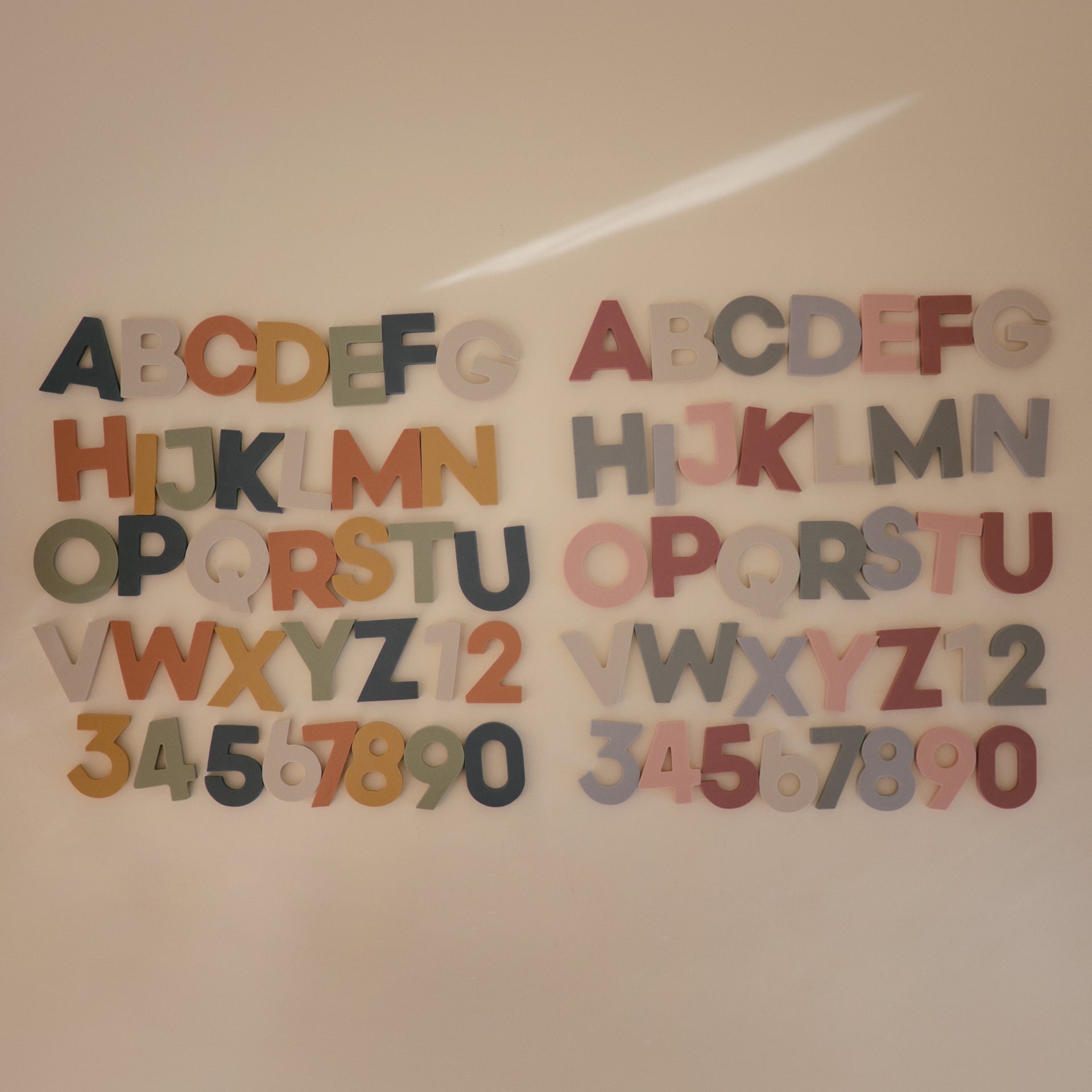 Letters & Numbers Bath Play Set – Mushie