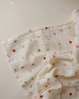 Organic Cotton Muslin Swaddle Blanket