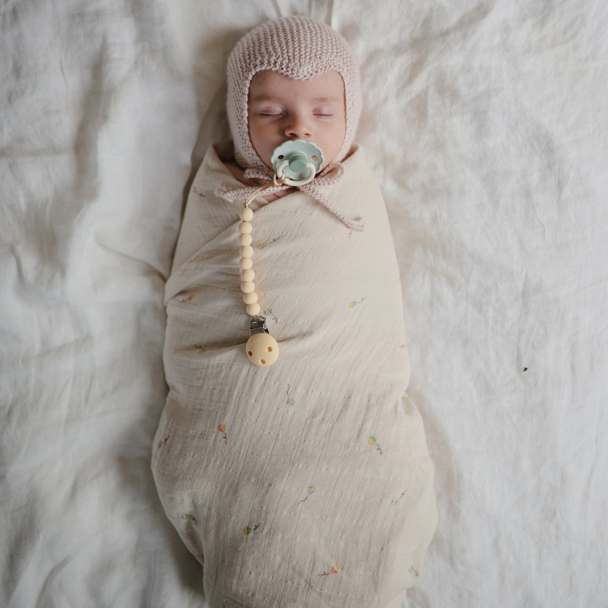 Organic Cotton Muslin Swaddle Blanket