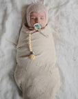 Organic Cotton Muslin Swaddle Blanket