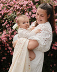 Organic Cotton Muslin Swaddle Blanket