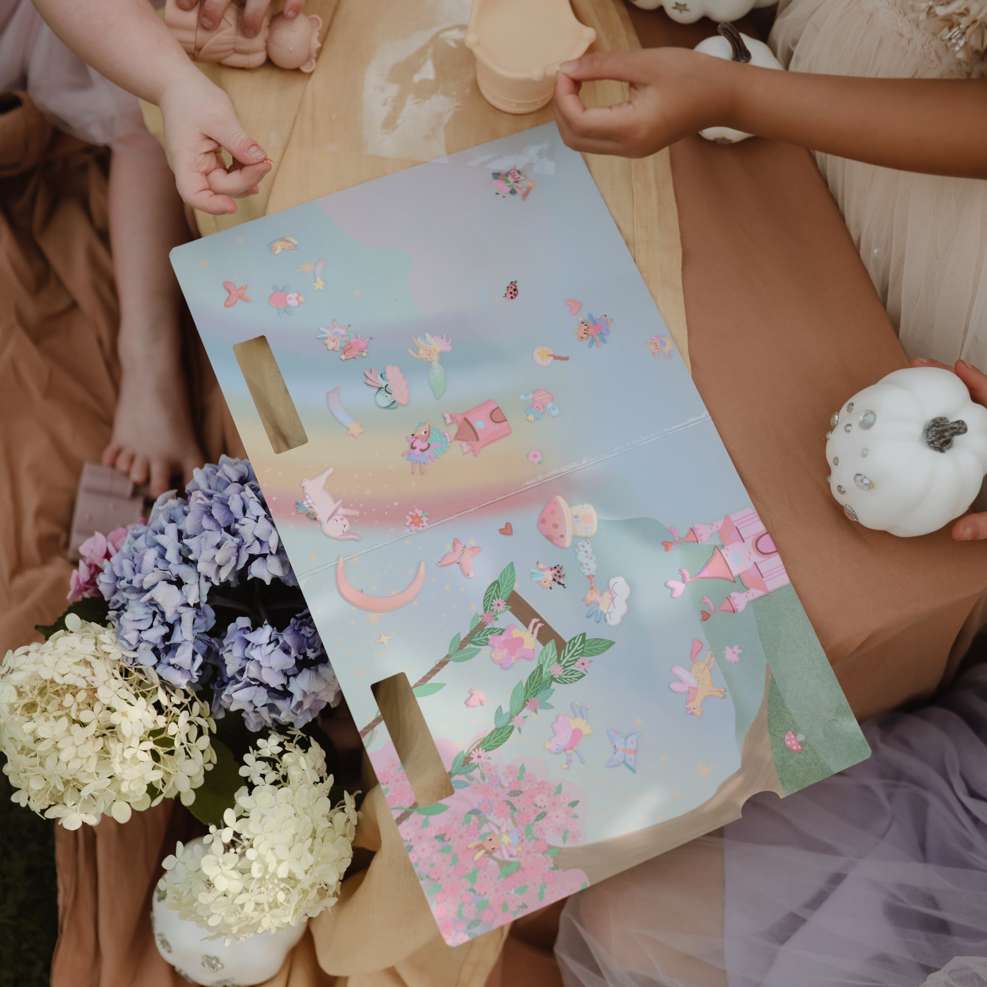 Reusable Fairies Sticker Set