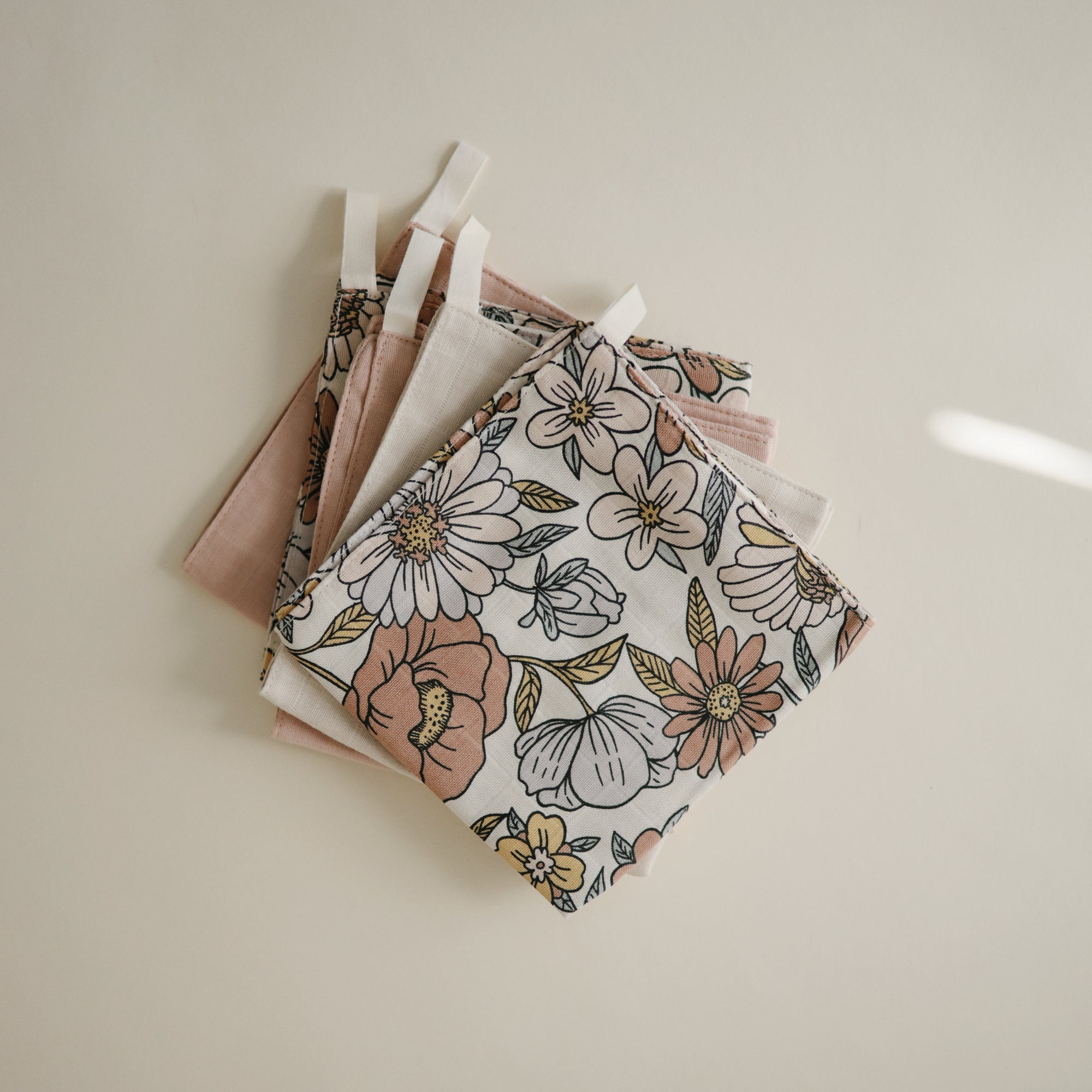 Muslin Cotton Washcloth 5-Pack