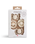 FRIGG Baby's First Pacifier Floral Heart (Cream) 4-Pack