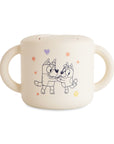 Bluey x Mushie Snack Cup