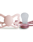 FRIGG Butterfly Anatomical Silicone Pacifier 2-Pack (6-18 Months)