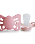 FRIGG Butterfly Anatomical Silicone Pacifier 2-Pack (0-6 Months)