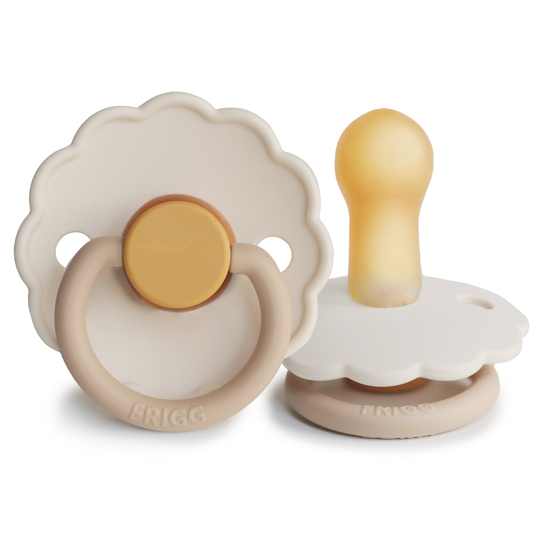 FRIGG Daisy Natural Rubber Pacifier 2-Pack | Limited Edition