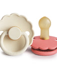 FRIGG Daisy Natural Rubber Pacifier 2-Pack