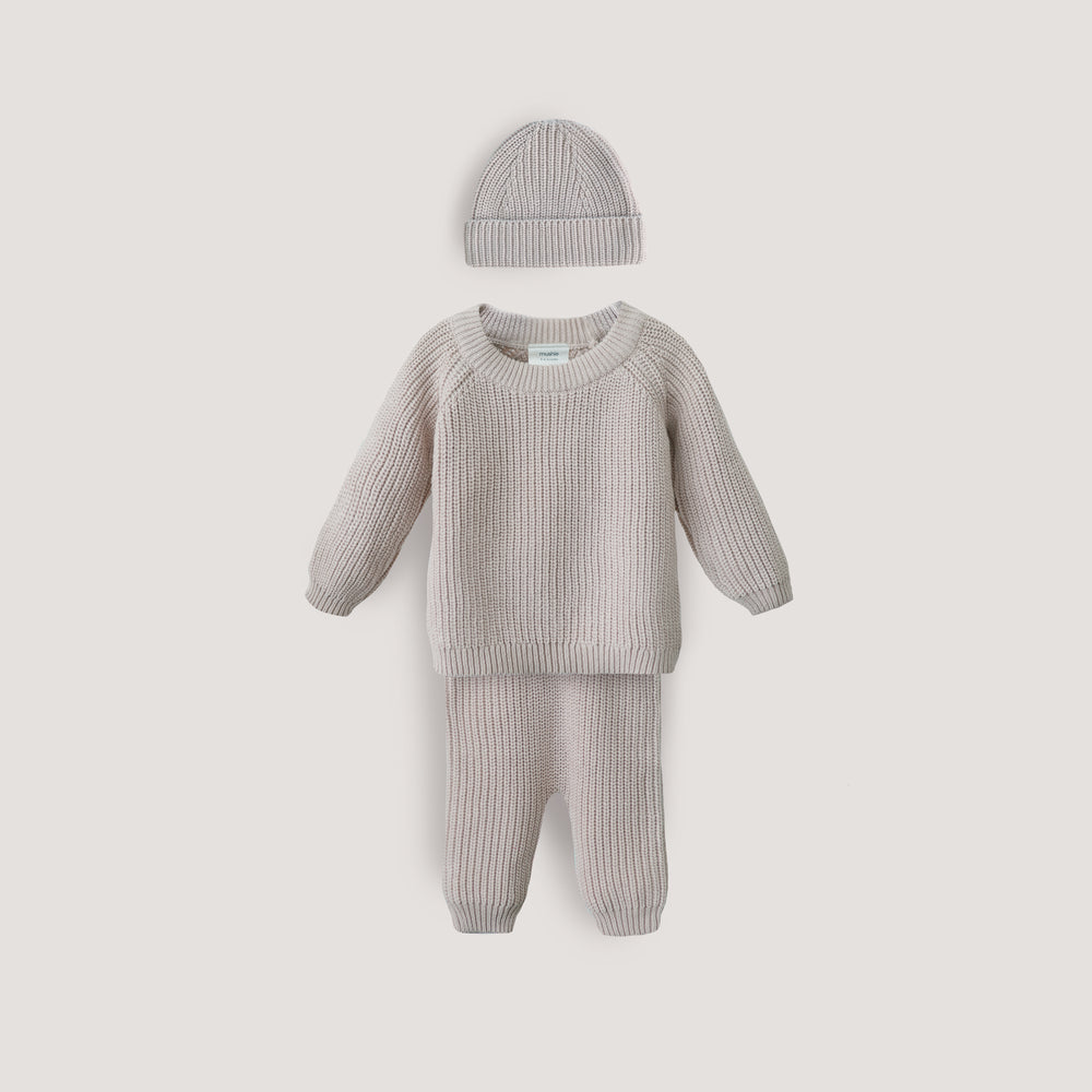 Baby cashmere leggings in grey - Tartine Et Chocolat