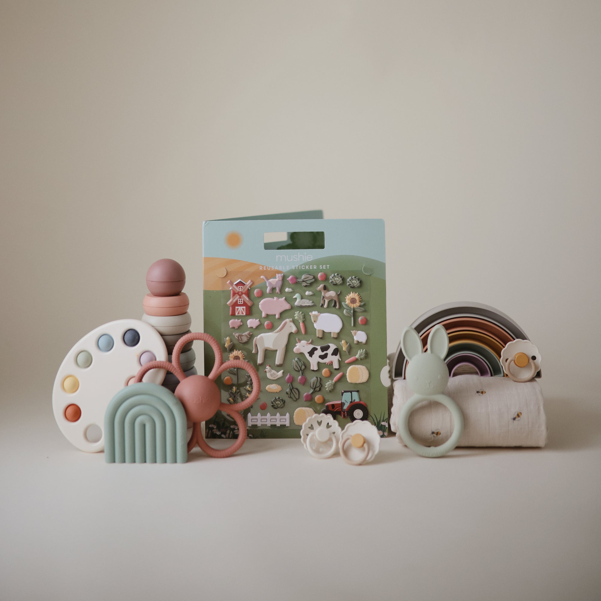 Reusable Sticker Set (Farm) – Mushie