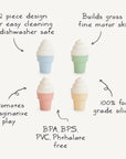 Mix and Match Ice Cream Toy