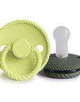 FRIGG Rope Silicone Pacifier 2-Pack