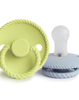 FRIGG Rope Silicone Pacifier 2-Pack