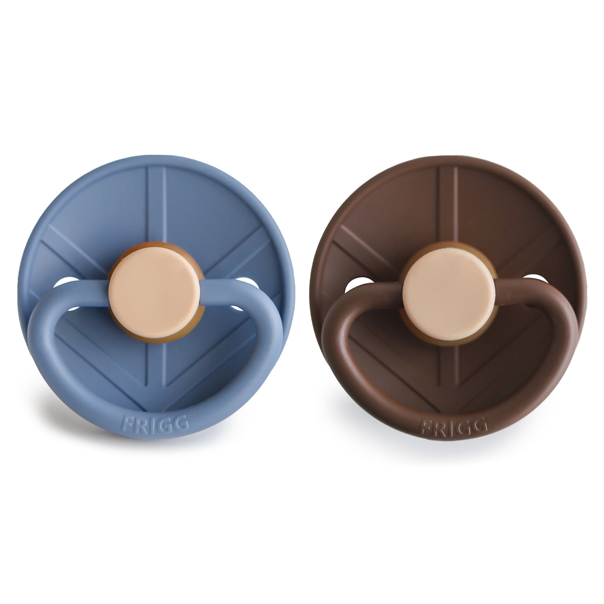 FRIGG Little Viking Natural Rubber Pacifier 2-Pack