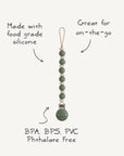 Silicone Pacifier Clip | Luna