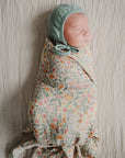 Organic Cotton Muslin Swaddle Blanket