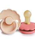 FRIGG Daisy Natural Rubber Pacifier 2-Pack