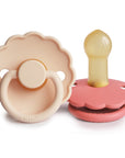 FRIGG Daisy Natural Rubber Pacifier 2-Pack