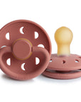 FRIGG Moon Natural Rubber Pacifier 2-Pack | Limited Edition