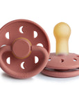 FRIGG Moon Natural Rubber Pacifier 2-Pack | Limited Edition