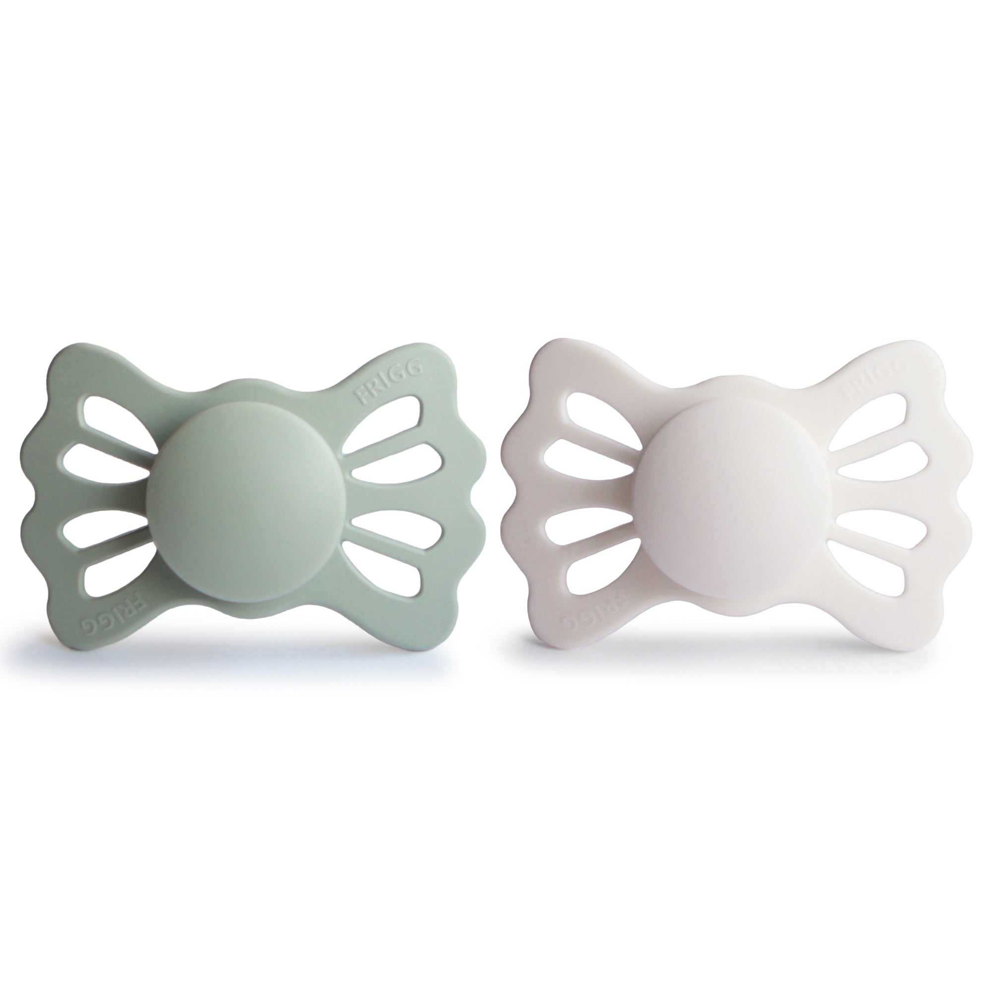 FRIGG Lucky Symmetrical Silicone Pacifier 2-Pack (6-18 Months)