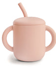 Silicone Training Cup + Straw