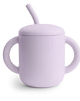 Silicone Training Cup + Straw
