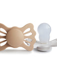 FRIGG Lucky Symmetrical Silicone Pacifier 2-Pack (6-18 Months)