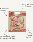 Reusable Dino Sticker Set