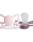 FRIGG Butterfly Anatomical Silicone Pacifier 2-Pack (6-18 Months)