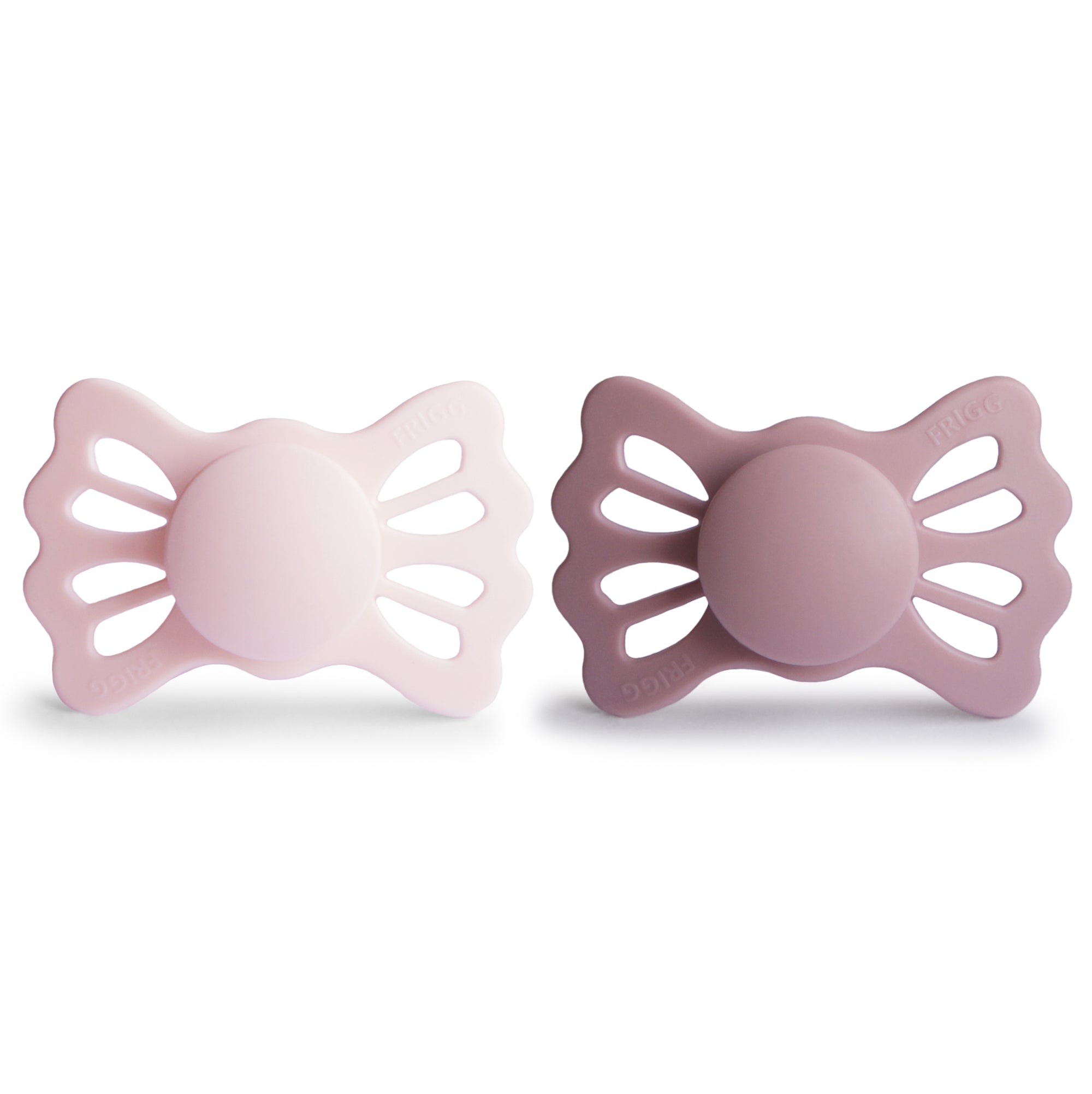 FRIGG Lucky Symmetrical Silicone Pacifier 2-Pack (6-18 Months)