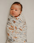 Organic Cotton Muslin Swaddle Blanket