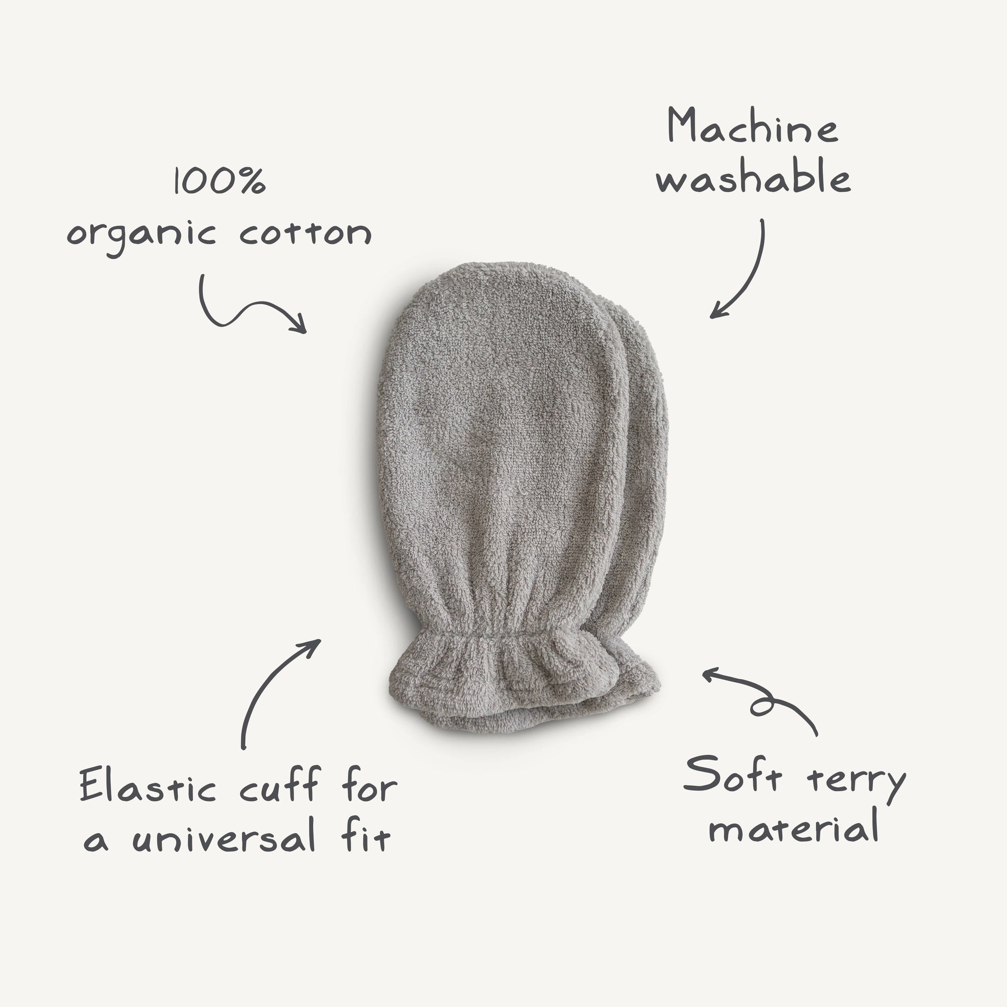 Organic Cotton Bath Mitt