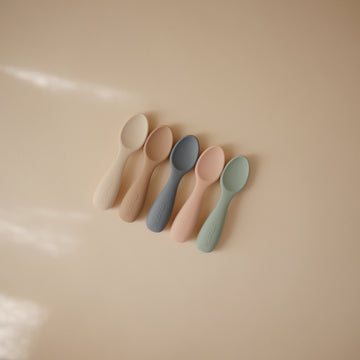 Mushie Silicone Feeding Spoons 2-pack