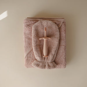 Mushie x Anthropologie Bath Bundle (Blush)
