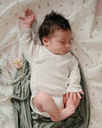 Organic Cotton Muslin Swaddle Blanket