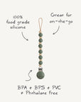 Silicone Pacifier Clip | Luna