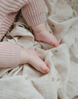 Organic Cotton Muslin Swaddle Blanket