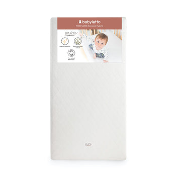 BABYLETTO PURE CORE MIDI CRIB MATTRESS W/ HYBRID QUILTED WATERPROOF COVER (LIGHTWEIGHT)