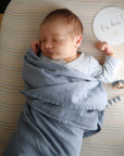 Organic Cotton Muslin Swaddle Blanket