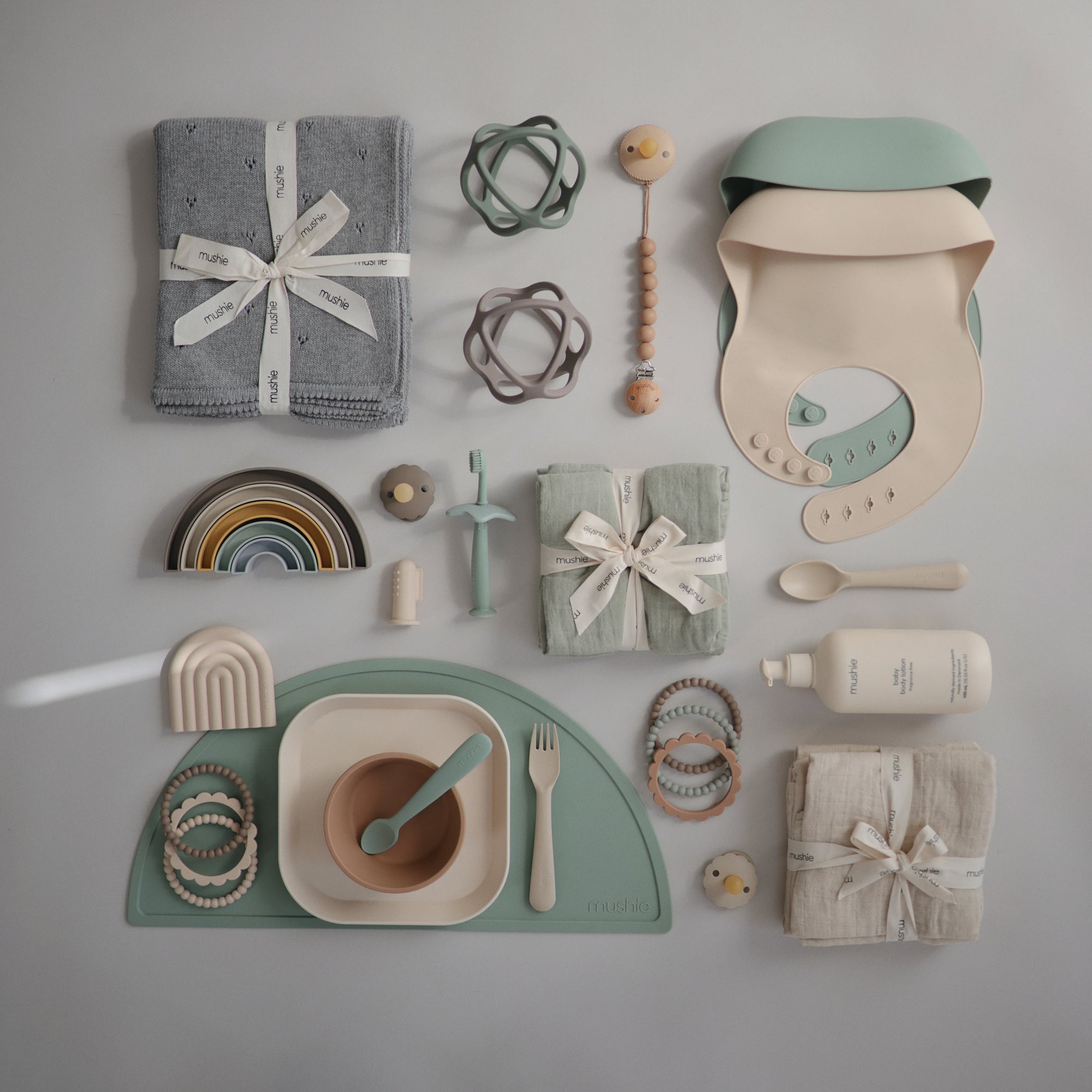 Knitted Pointelle Baby Blanket