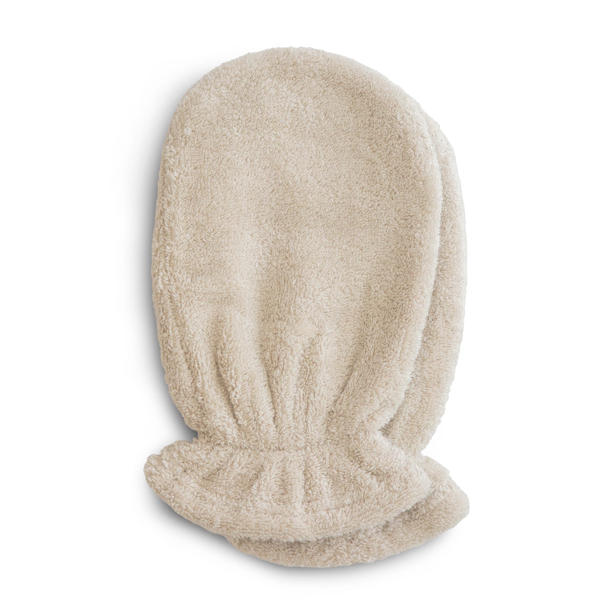 Mushie Fog Bath Mitt set